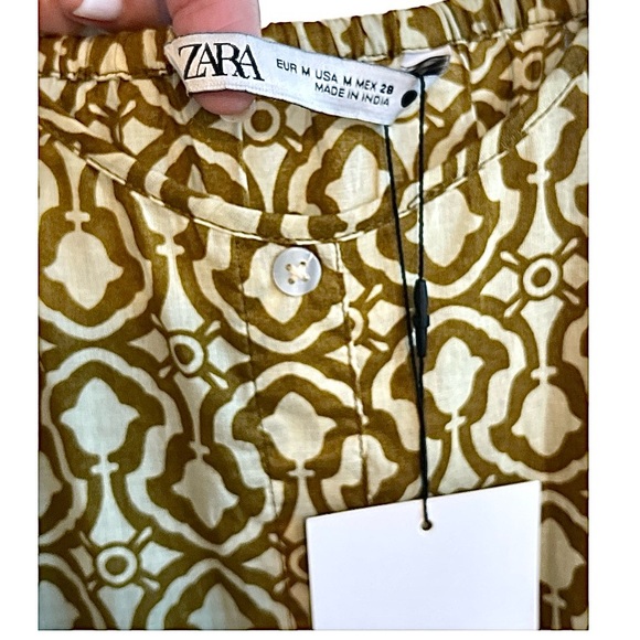 ZARA | Women’s Cotton Multicolored Patchwork Sleeveless Midi Dress | Size M - Picture 9 of 14